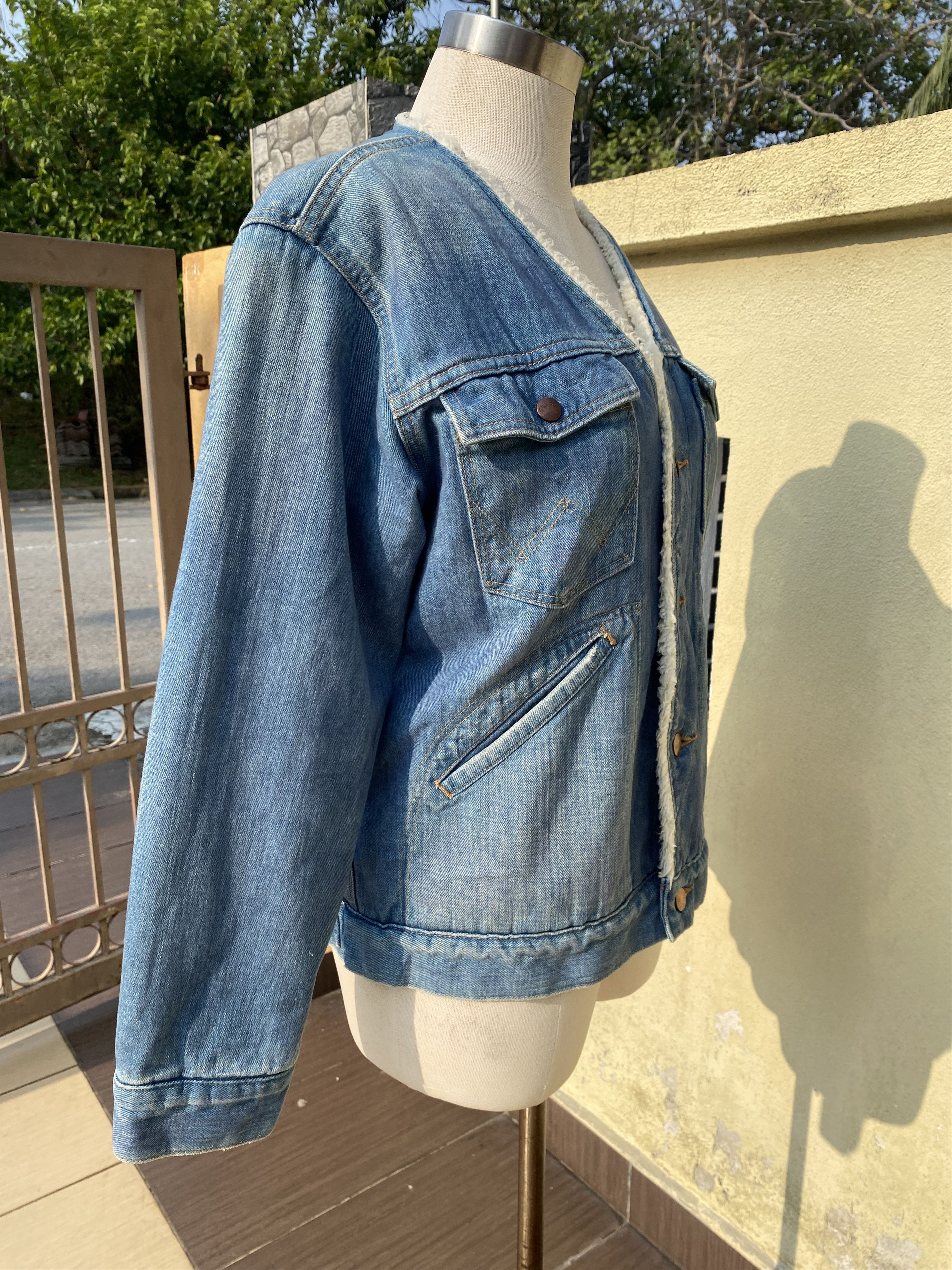 Beams Plus wrangler x beams light denim jacket Size S / US 4 / IT 40 - 4 Thumbnail