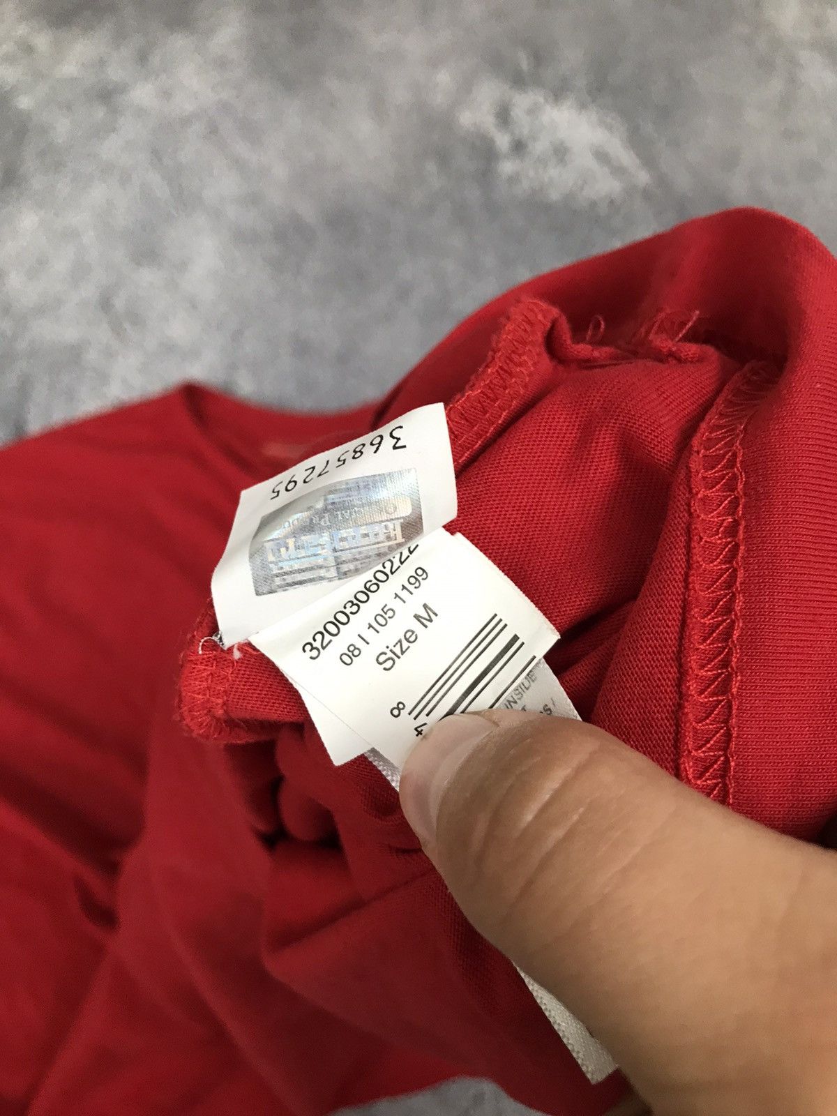 Ferrari Ferrari Red Big Logo Tshirt,Tee,Active Wear Size US M / EU 48-50 / 2 - 9 Thumbnail