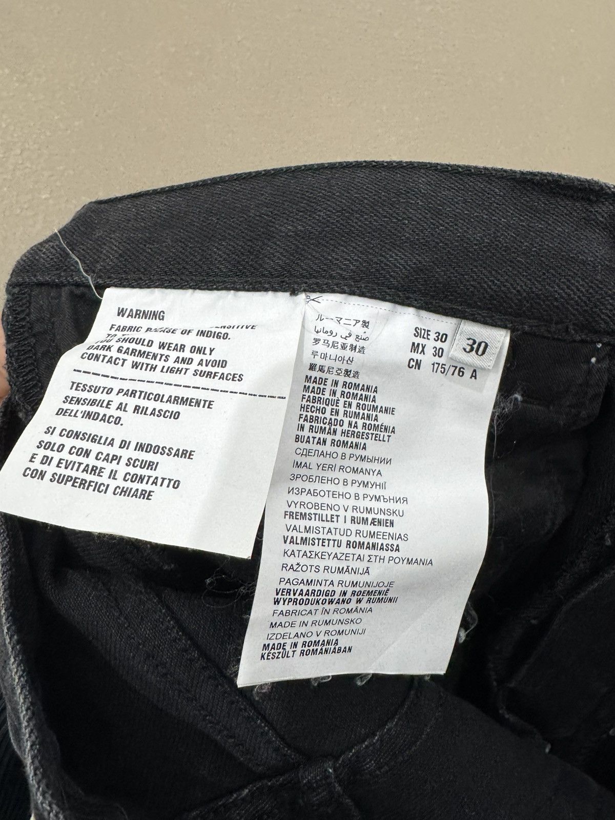 Prada Prada Milano Denim Tight Fit Black Jeans Pants Size US 30 / EU 46 - 5 Thumbnail