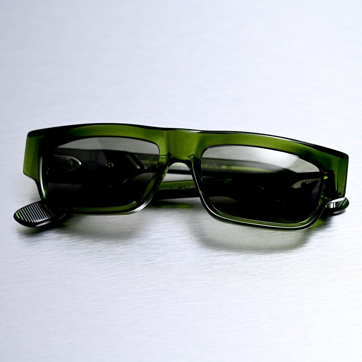Chrome Hearts CHROME HEARTS GIRTH QUAKE DARK OLIVE SUNGLASSES Size ONE SIZE - 9 Thumbnail