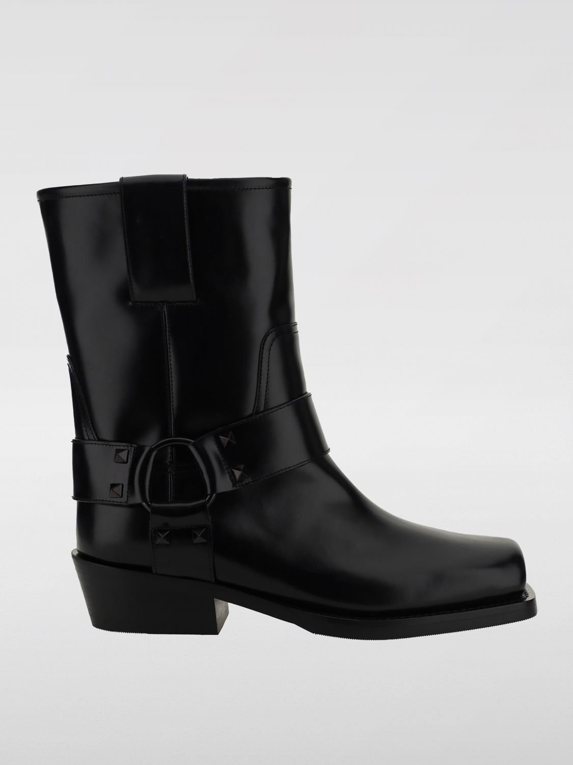 Valentino Valentino Garavani Flat Ankle Boots Woman Black Size US 7 / IT 37 - 1 Thumbnail