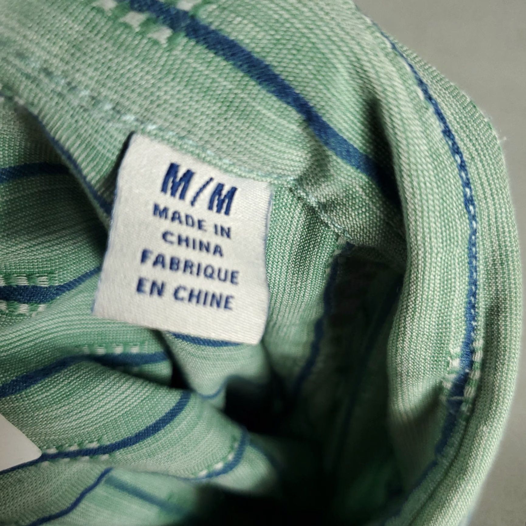 Tommy Bahama Tommy Bahama Shirt Mens Medium Green Striped Button-Up Short Sleeve Silk Collared Vintage No Size US M / EU 48-50 / 2 - 7 Thumbnail