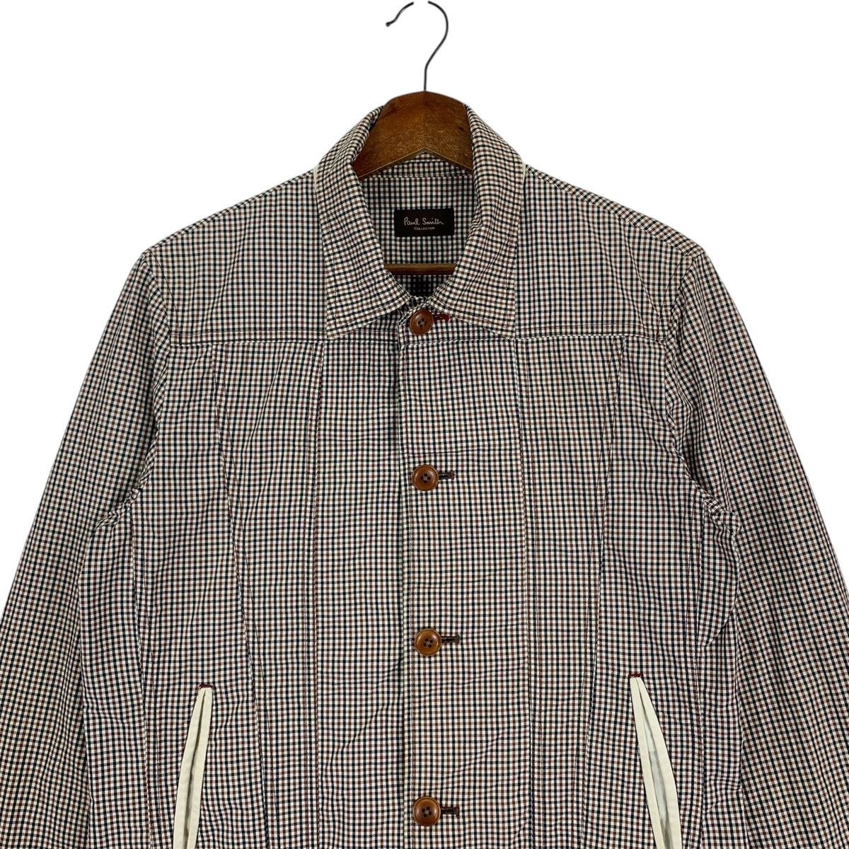 Paul Smith Vintage Paul Smith Cropped Button Jacket Size US M / EU 48-50 / 2 - 2 Thumbnail