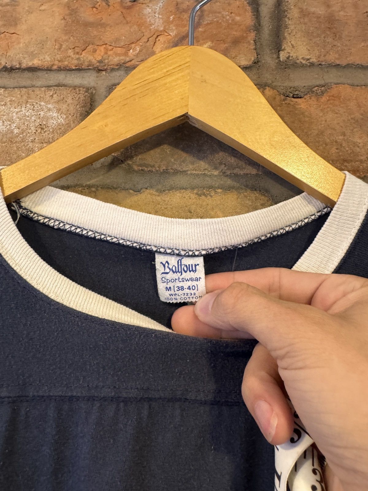 Vintage 60s Fraternity T Shirt Size US M / EU 48-50 / 2 - 4 Thumbnail