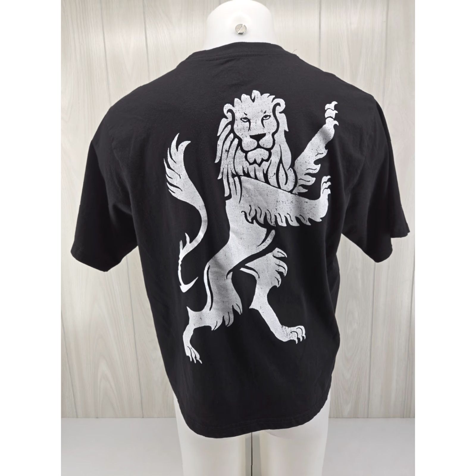 Vintage Modelo Short DBL Sided Graphic T Shirt Mens Size Large Black Size US L / EU 52-54 / 3 - 2 Thumbnail