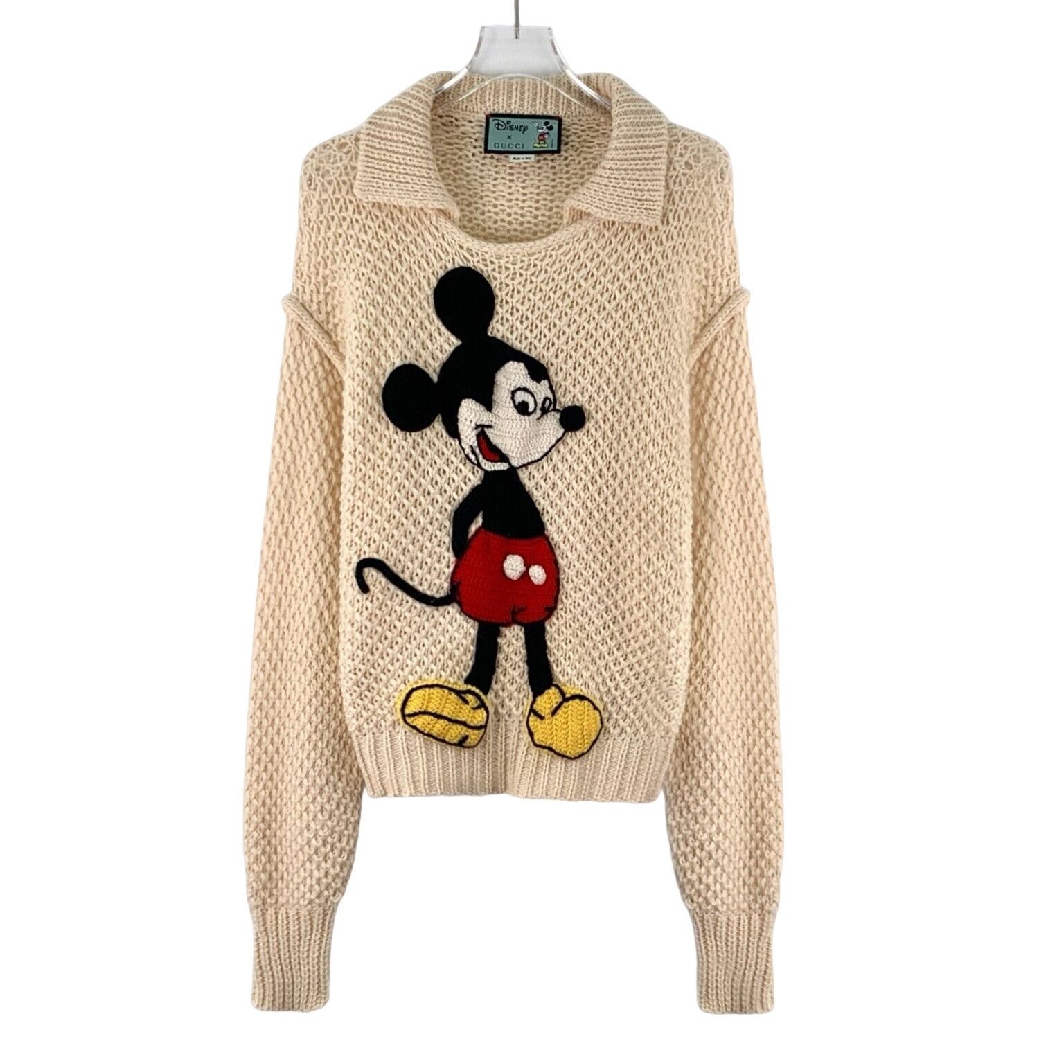 Gucci Gucci x Disney Mickey Mouse Knit Sweater Size S Size US S / EU 44-46 / 1 - 1 Thumbnail