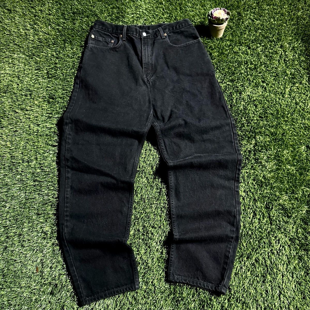 Levi's × Levi's Vintage Clothing × Vintage Y2K Vintage Levi’s 560s Denim Jeans - Loose Fit Tapered Leg Size US 33 - 4 Thumbnail