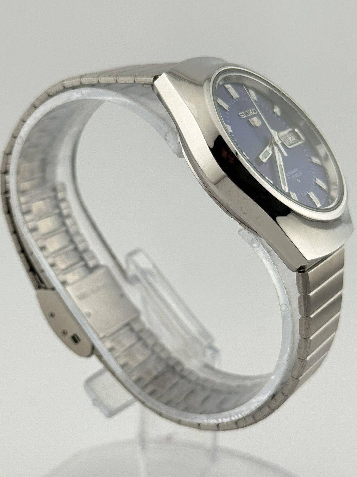 Seiko Seiko 5 Automatic Navy Blue Dial Watch – 36mm – Japan Size 36 - 6 Thumbnail