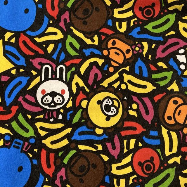 Bape BAPE Animal Banana Safari Milo Full Zip Hoodie a bathing ape Size US XL / EU 56 / 4 - 2 Thumbnail