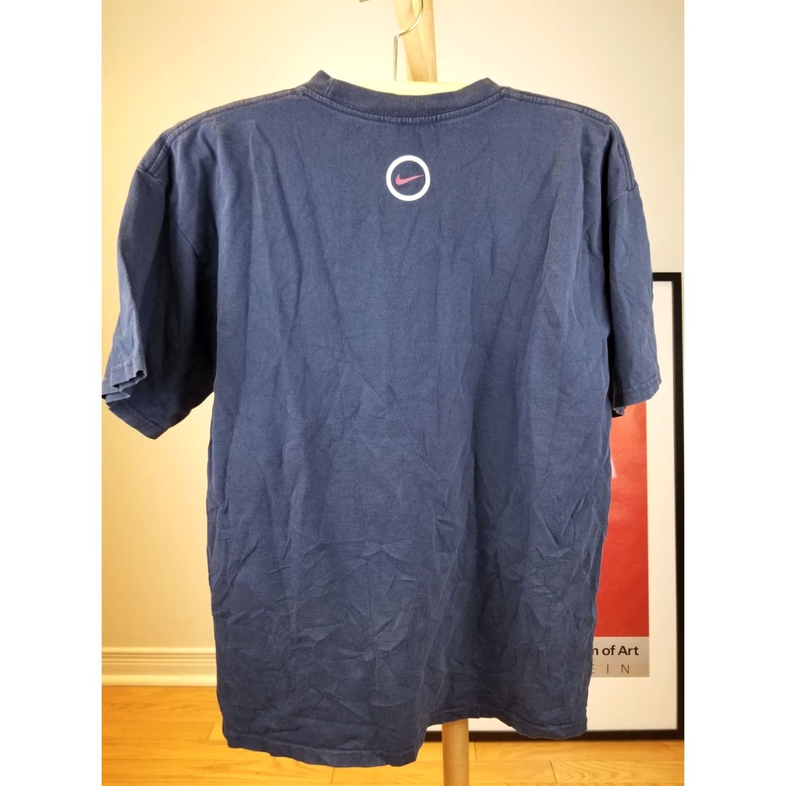 Nike VINTAGE Nike OLYMPIC TEAM USA NAVY T-SHIRT SZ LARGE Shirt Men XS? Size US L / EU 52-54 / 3 - 5 Thumbnail