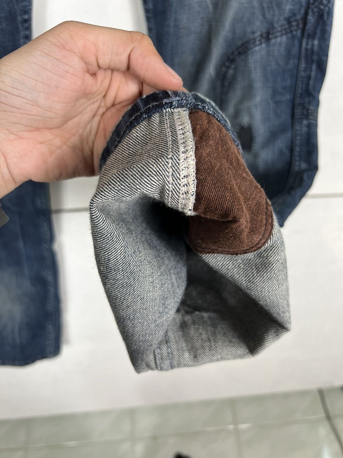 Diesel 🔥 DIESEL HYBRID BROKEN BORO DENIM Size US 34 / EU 50 - 11 Thumbnail