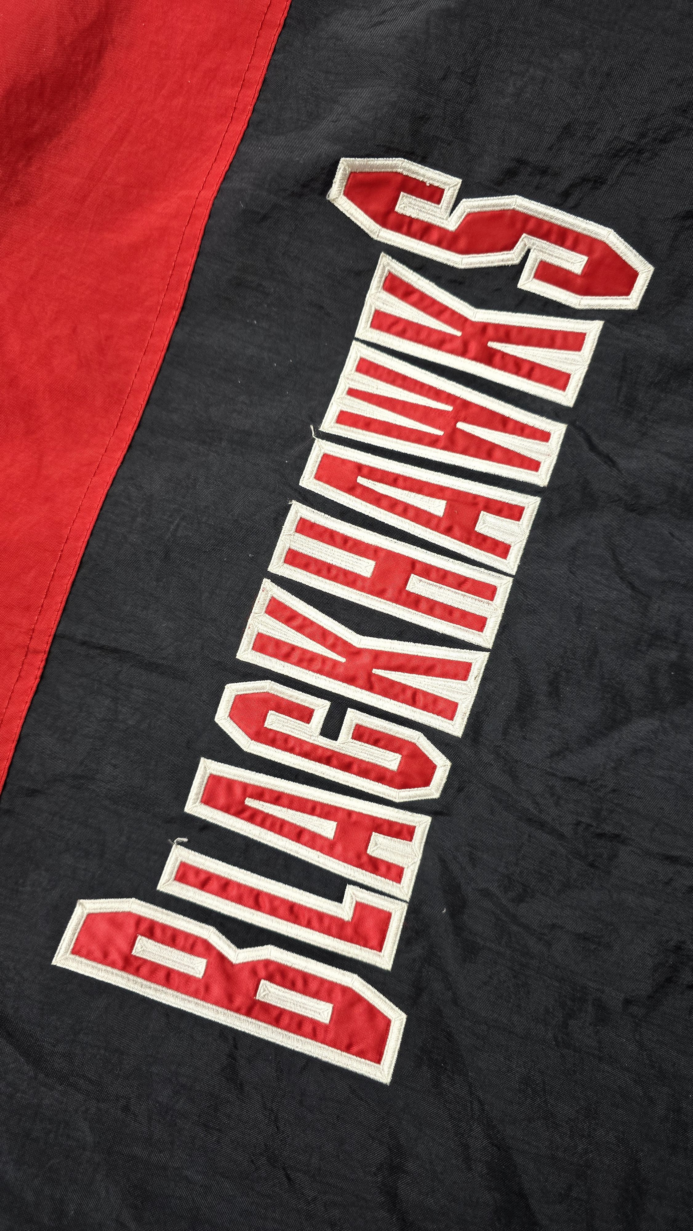 Champion VTG 90's Chicago Blackhawks Embroidered Zip Up Jacket Size US XL / EU 56 / 4 - 7 Thumbnail