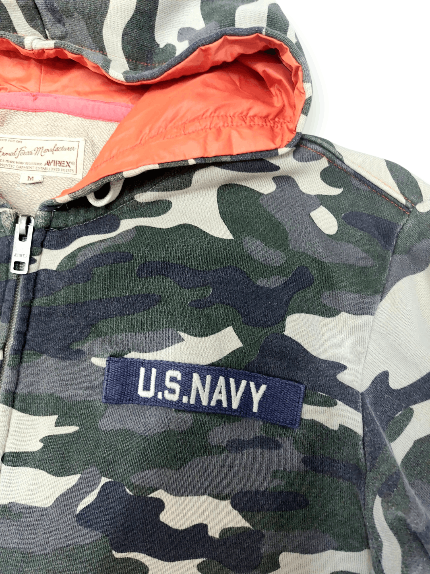 Avirex Avirex Military Armed Forces US Navy Hoodies Size US M / EU 48-50 / 2 - 10 Thumbnail