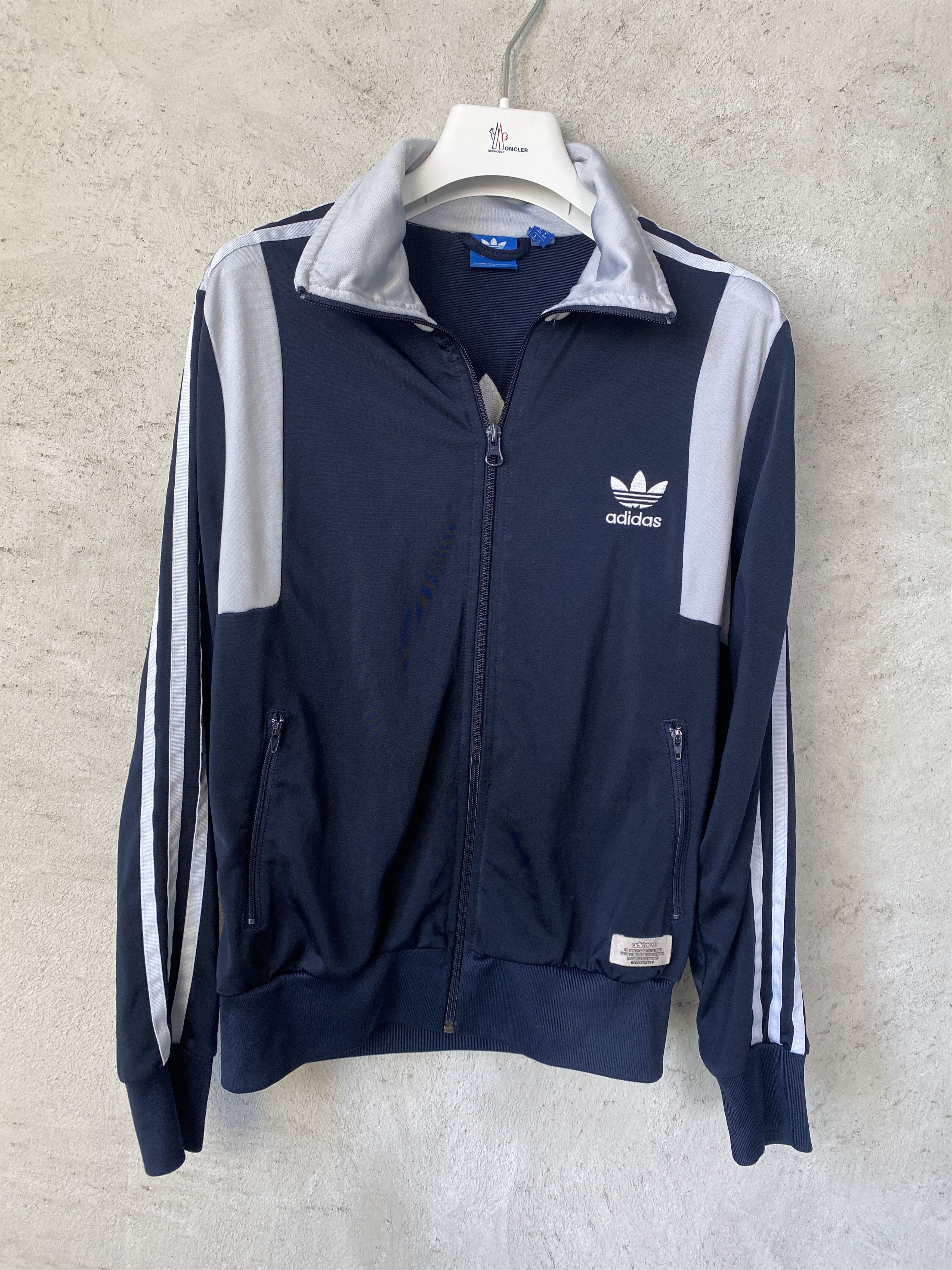 Adidas Adidas zip-up big logo sweatshirt Size US M / EU 48-50 / 2 - 1 Thumbnail