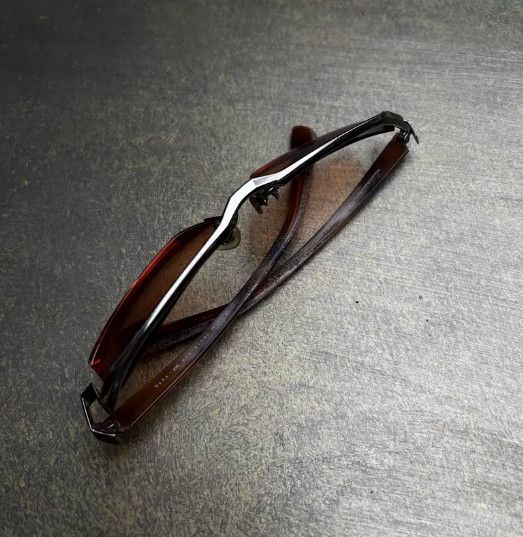 Masaki Matsushima Masaki Matsushima Early Half-Rim Sunglasses Size ONE SIZE - 6 Thumbnail