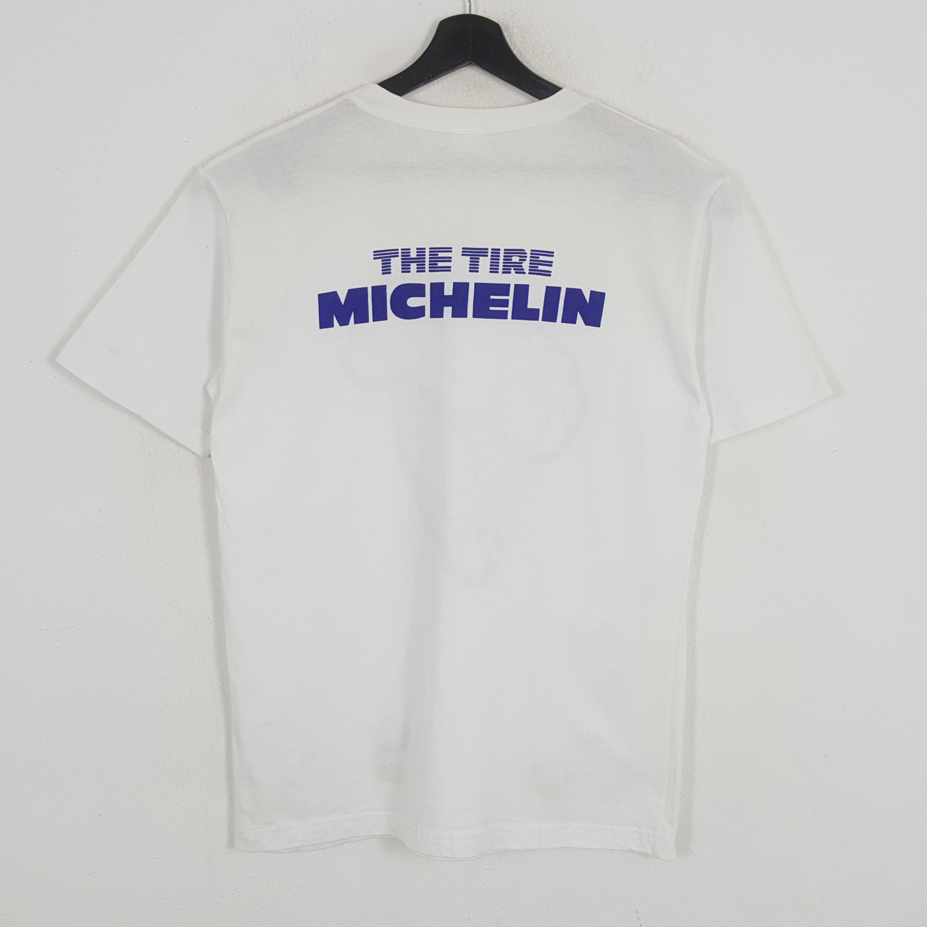 Japanese Brand × Vintage THE TIRE MICHELIN Logo Design Promo Style Tshirt Size US L / EU 52-54 / 3 - 3 Thumbnail