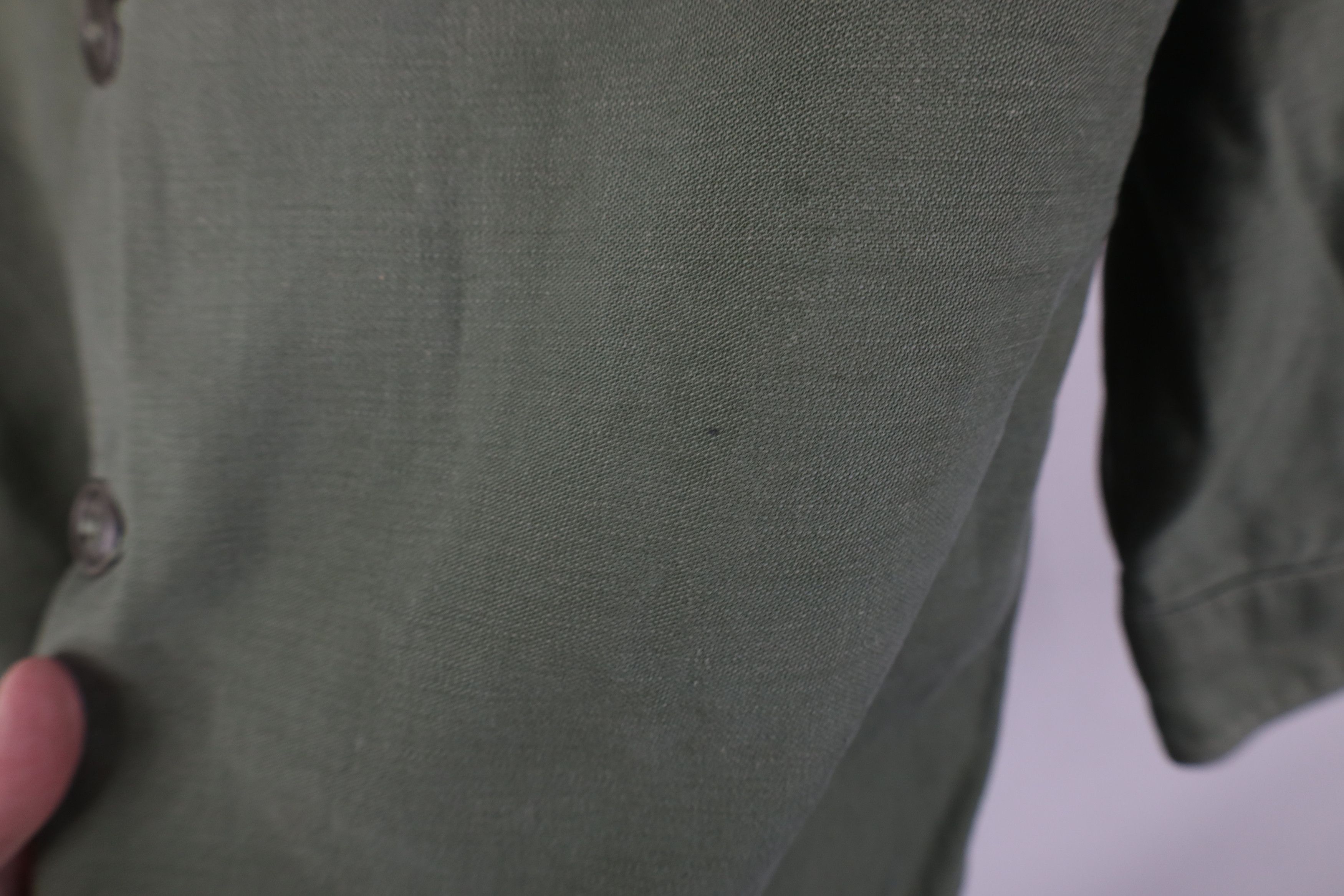 Vintage Vintage 60s 70s Vietnam War USGI Field Army Button Shirt USA Size US M / EU 48-50 / 2 - 7 Thumbnail