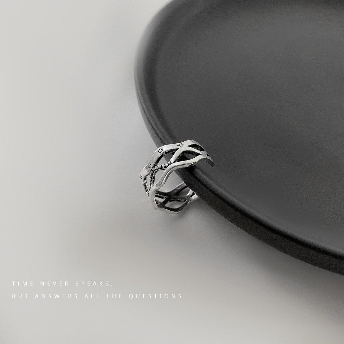Jewelry Matchless Jewelry Rings Open Size Chrome Ring (Size 7-13) Size ONE SIZE - 1 Thumbnail