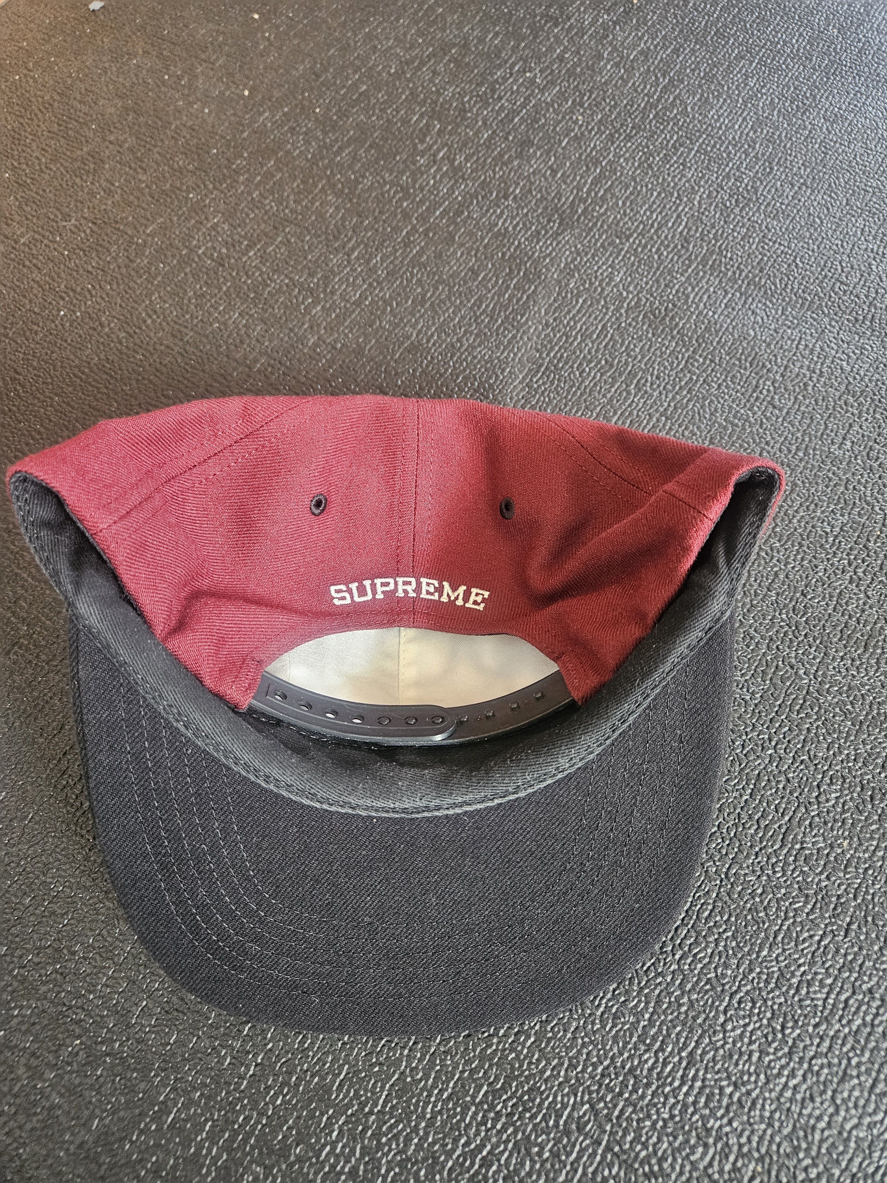 Supreme Supreme "666" Burgundy/Black Snapback Hat - Like New! Size ONE SIZE - 4 Thumbnail