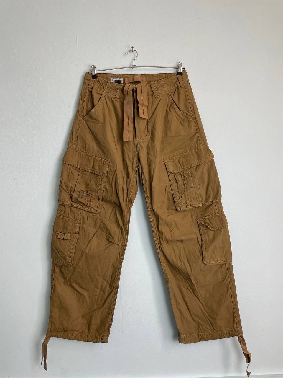 Japanese Brand Vintage Rick Owens Junya Watanabe Style Cargo Pants Size US 32 / EU 48 - 1 Thumbnail