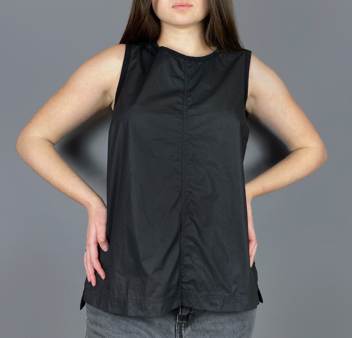 Annette Gortz Annette Görtz Cotton Tank Top Blouse Sleeveless Crew Neck M Size M / US 6-8 / IT 42-44 - 4 Thumbnail