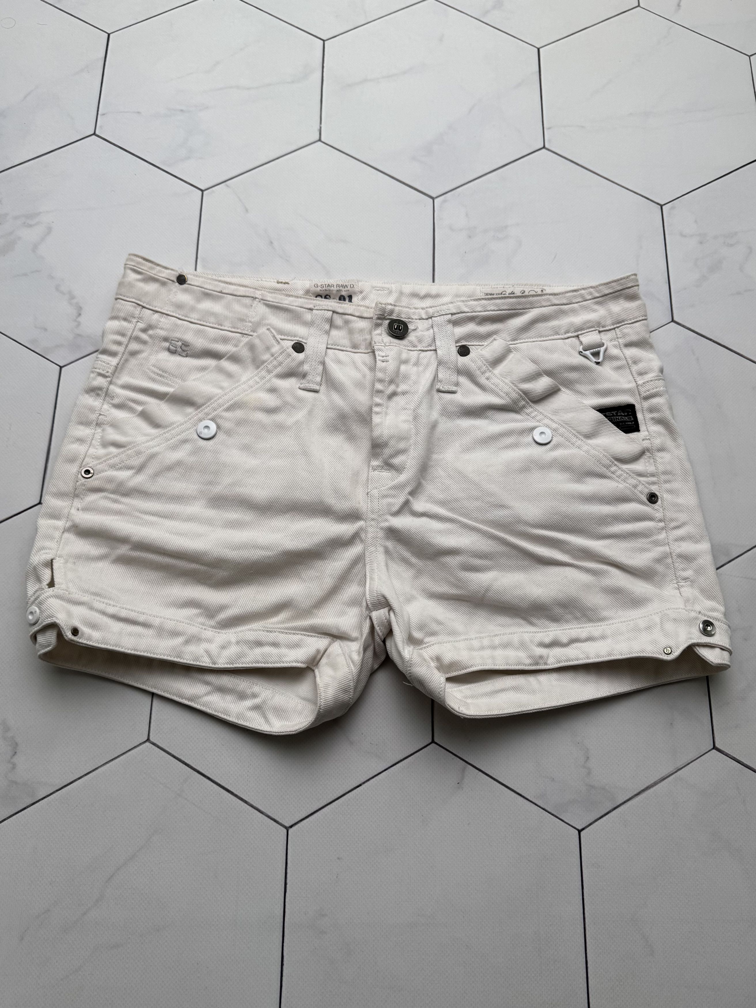 G-Star G Star Raw Vintage Womens Denim Shorts Low Rise Shorts B4 Size 27" / US 4 / IT 40 - 1 Thumbnail