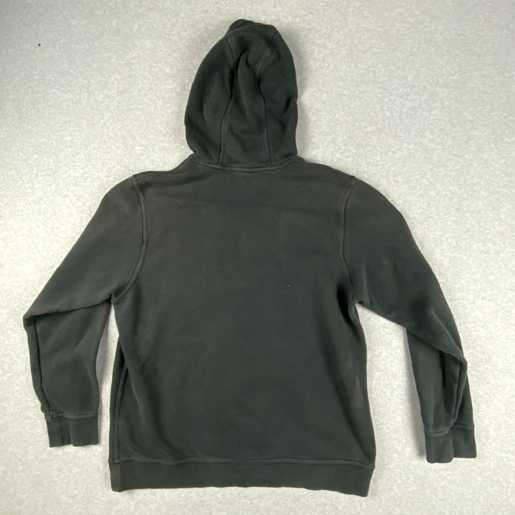 Nike VINTAGE Nike Center Swoosh Hoodie Mens XL Black Pullover Fleece Hilltop Football Size US XL / EU 56 / 4 - 4 Thumbnail