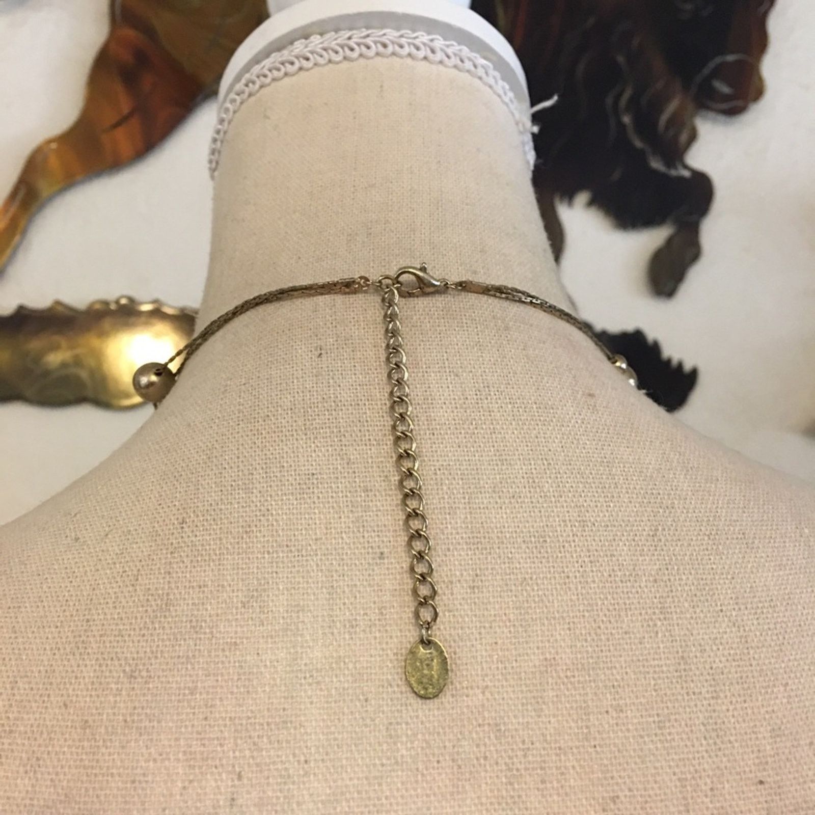 Vintage Vintage 80s Claire’s gold multi strand necklace Size ONE SIZE - 5 Thumbnail