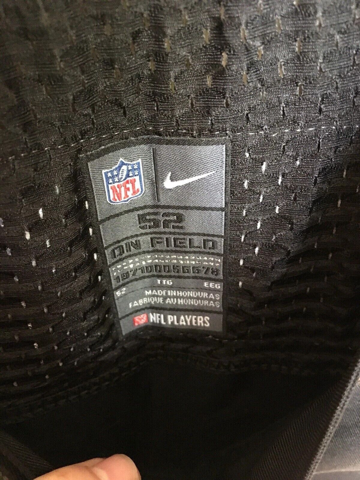 Nike NFL JAGUARS JACKSONVILLE JAGS HURNS NIKE FOOTBALL JERSEY Size US XL / EU 56 / 4 - 5 Thumbnail