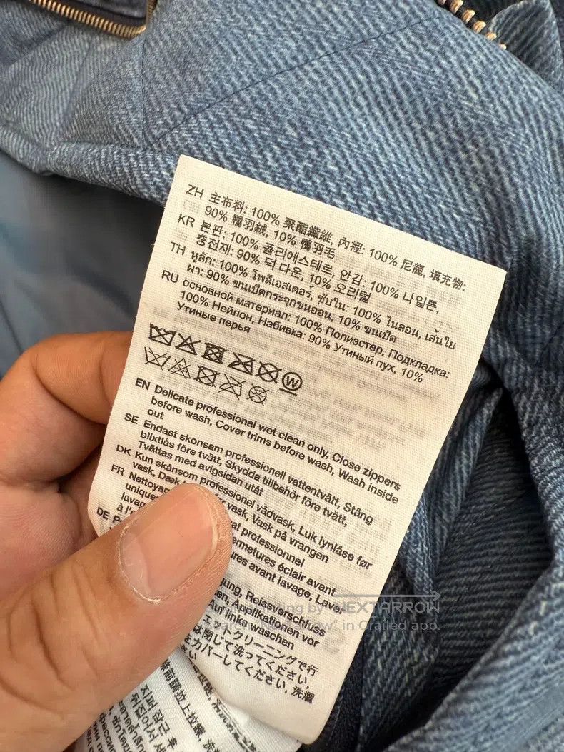 Acne Studios Acne Studios Autumn & Winter Printed Down Jacket Size US M / EU 48-50 / 2 - 7 Thumbnail