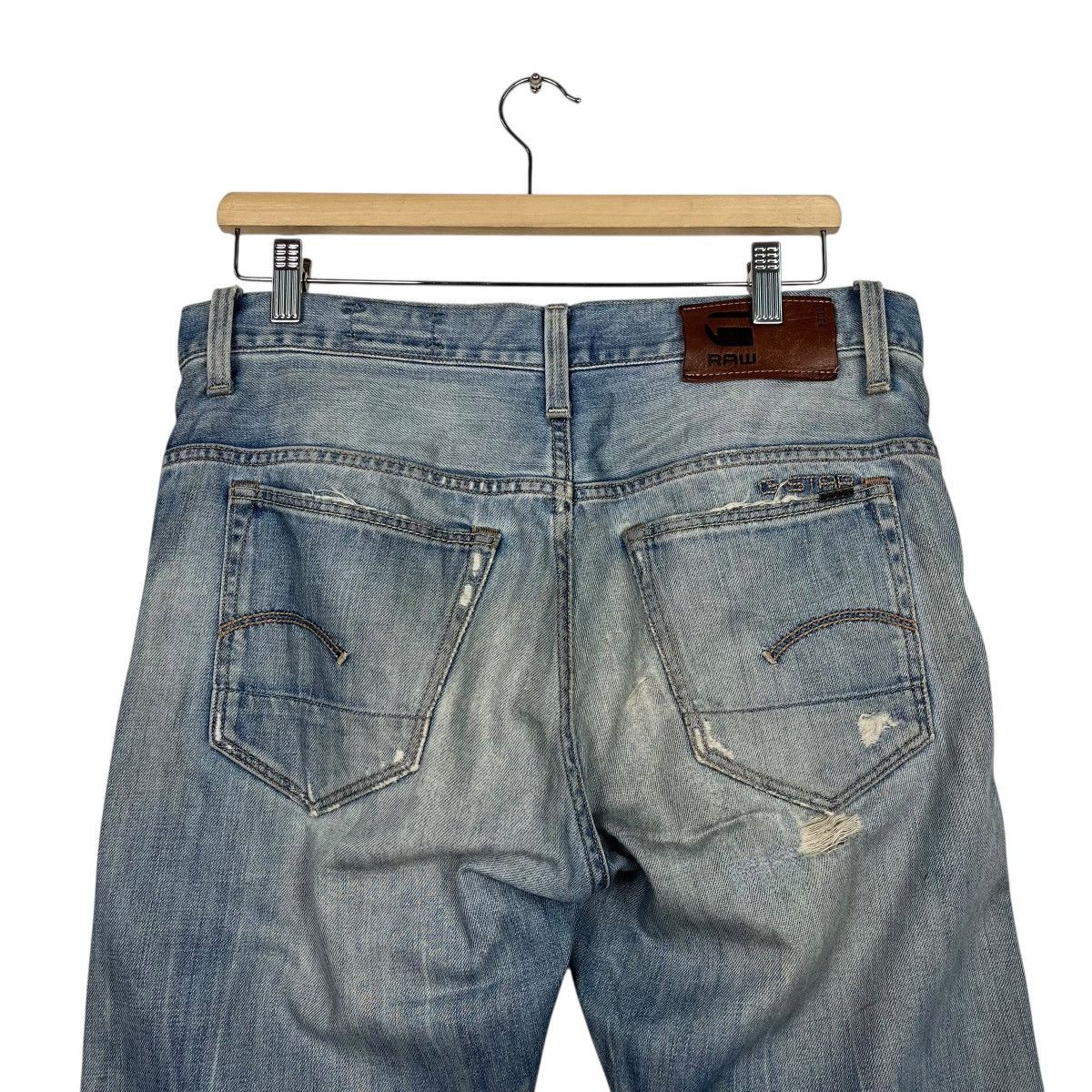 G-Star Vintage 3301 By G Star Raw Denim Jeans Size US 30 / EU 46 - 8 Thumbnail