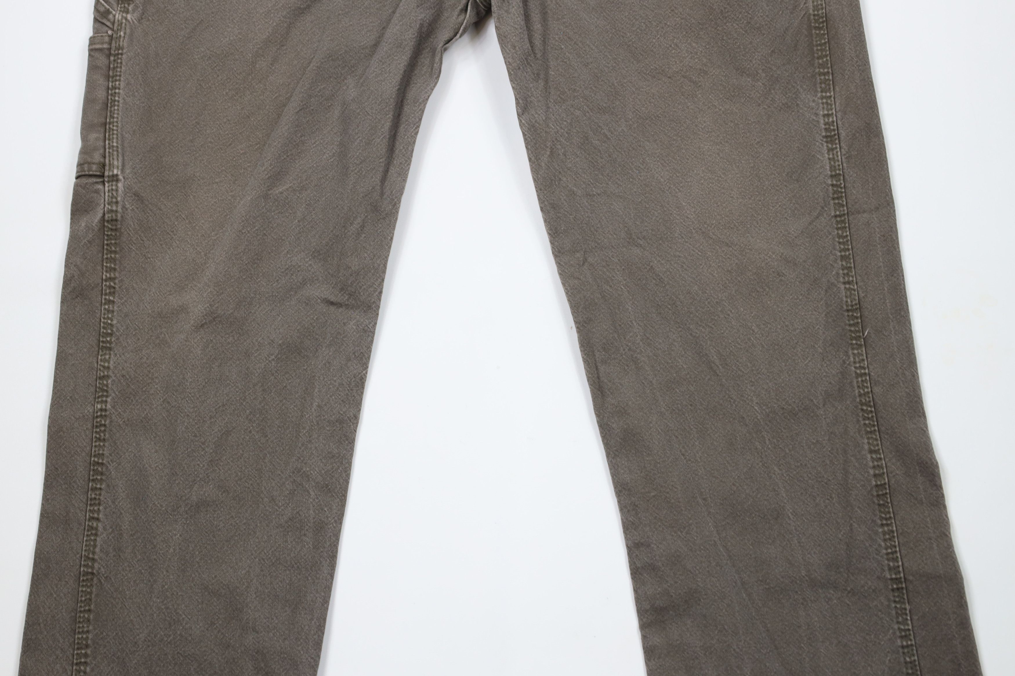 Dickies × Vintage Vintage Y2K Dickies Spell Out Wide Leg Canvas Dungaree Pants Size US 42 / EU 58 - 3 Thumbnail