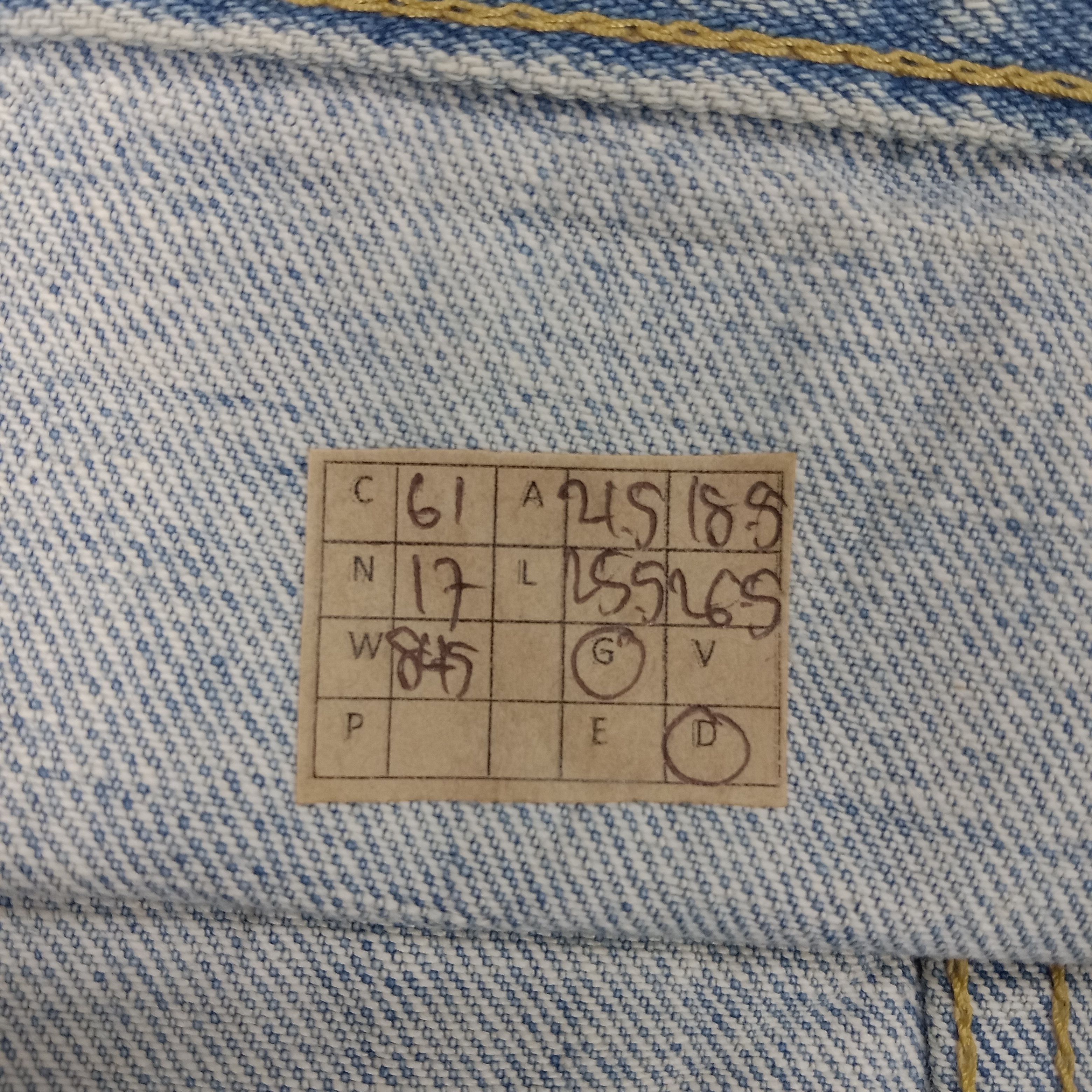 Levi's LEVIS 501 Redline American Style Denim Jacket Size US M / EU 48-50 / 2 - 12 Thumbnail