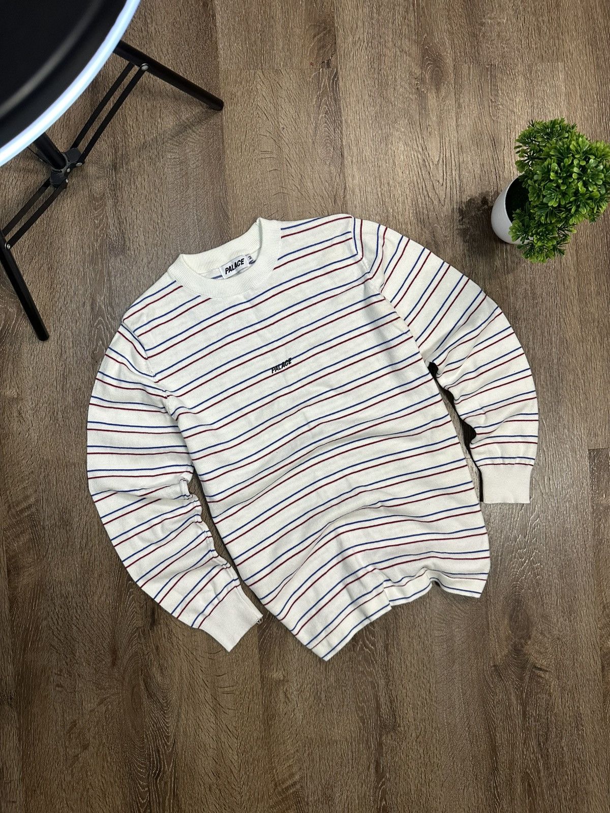 Palace Vintage Palace Striped Sweatshirt Y2K Size US M / EU 48-50 / 2 - 1 Thumbnail