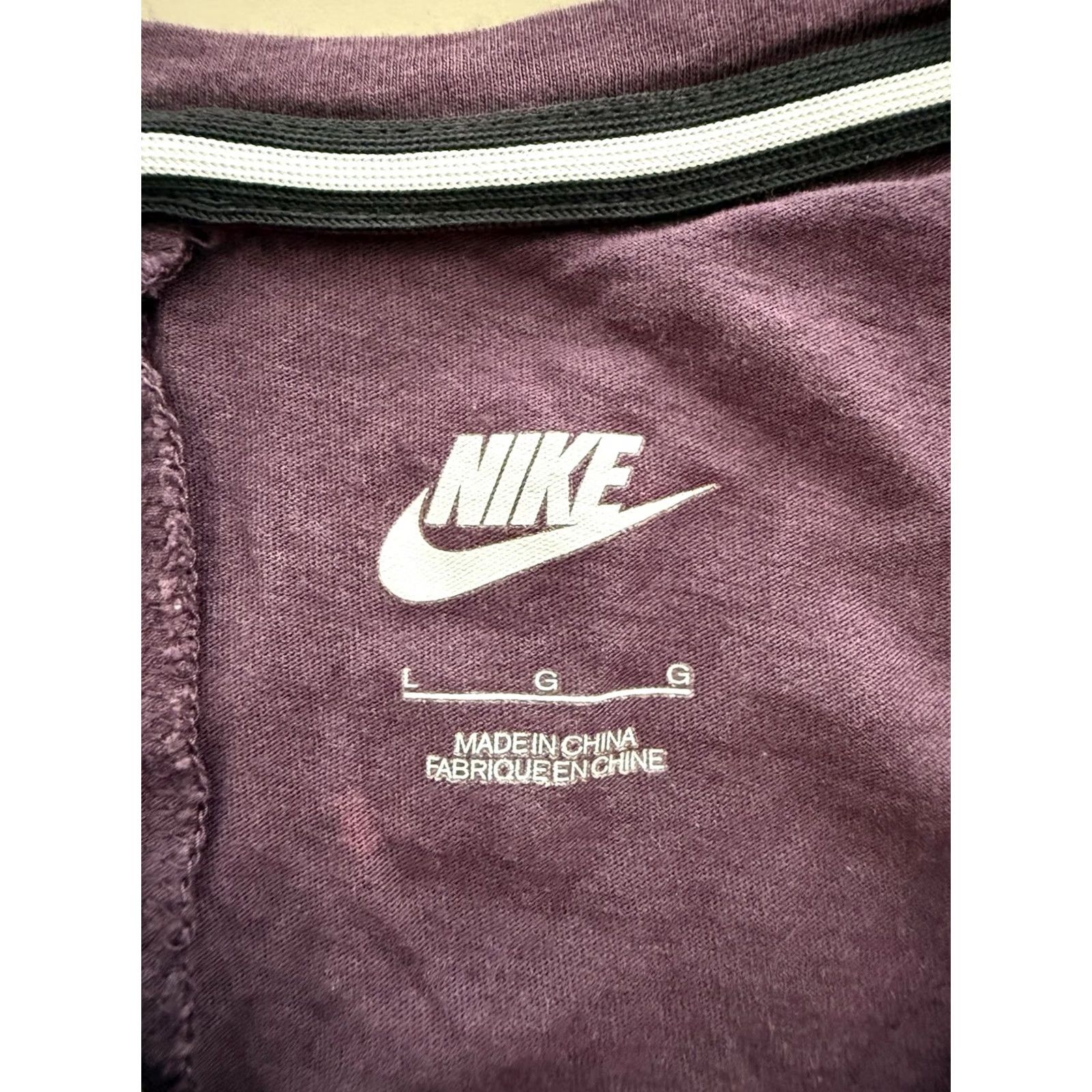 Nike Nike Women’s Logo Lightweight Long Sleeve Tee Purple Size Large Running Size L / US 10 / IT 46 - 4 Thumbnail