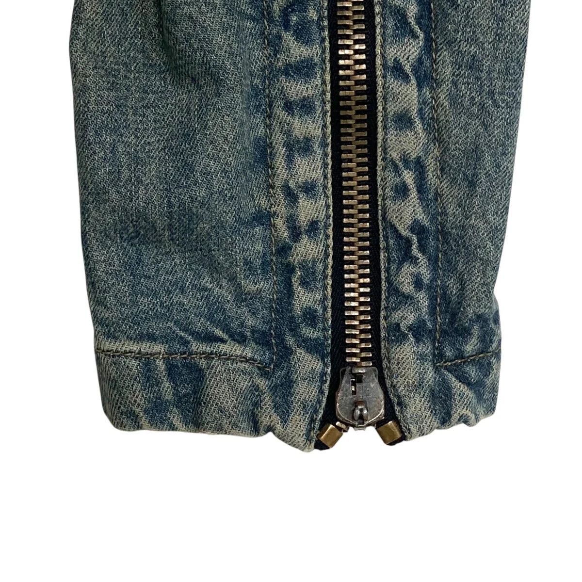 Dirk Bikkembergs Multi Zip Denim Riders Jacket Size S / US 4 / IT 40 - 6 Thumbnail