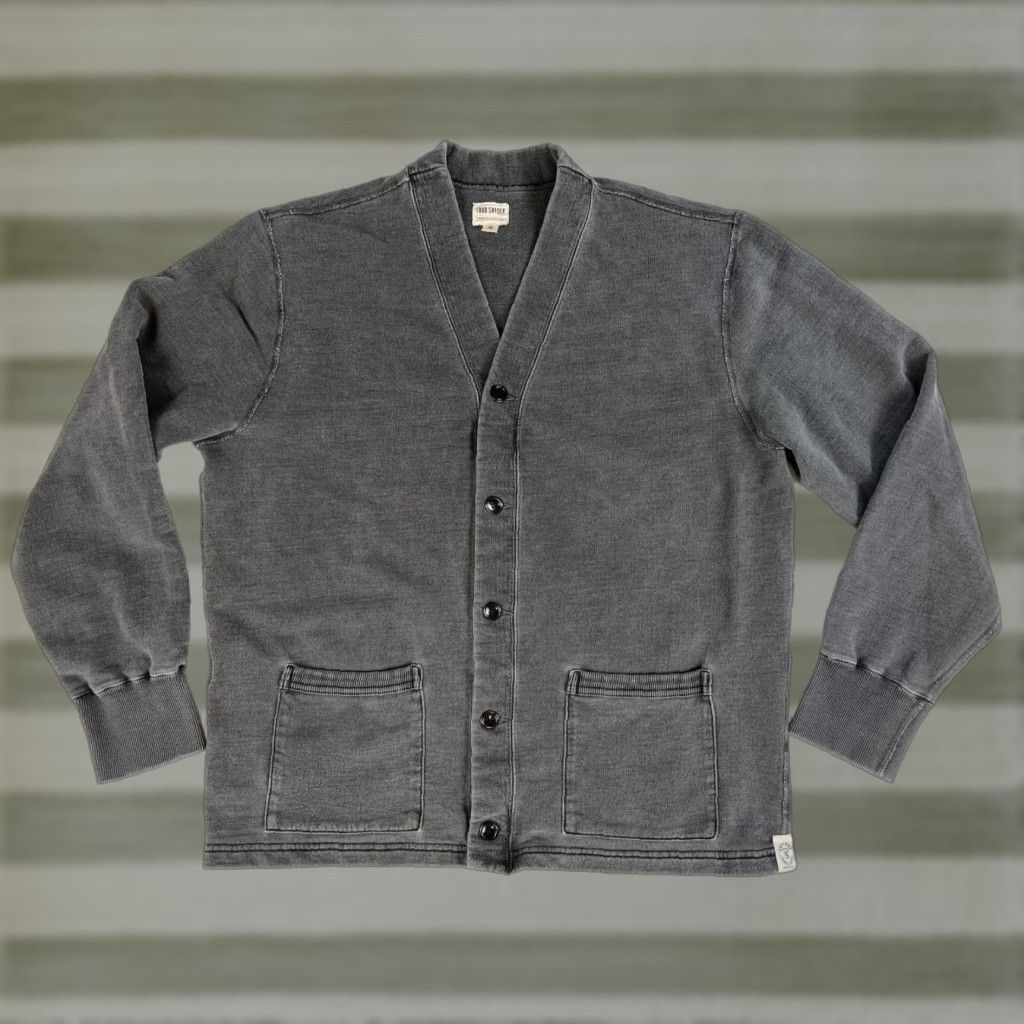 Todd Snyder Todd Snyder Men’s Cardigan Sweatshirt Sweatshirt Cardigan XL Gray Canada 100% Cotton Vintage? (adjust as per rules) Size US XL / EU 56 / 4 - 1 Thumbnail