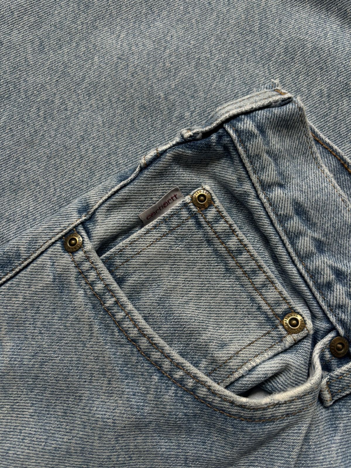 Carhartt carhartt jeans B17 size 34 relaxed fit Size US 34 / EU 50 - 7 Thumbnail