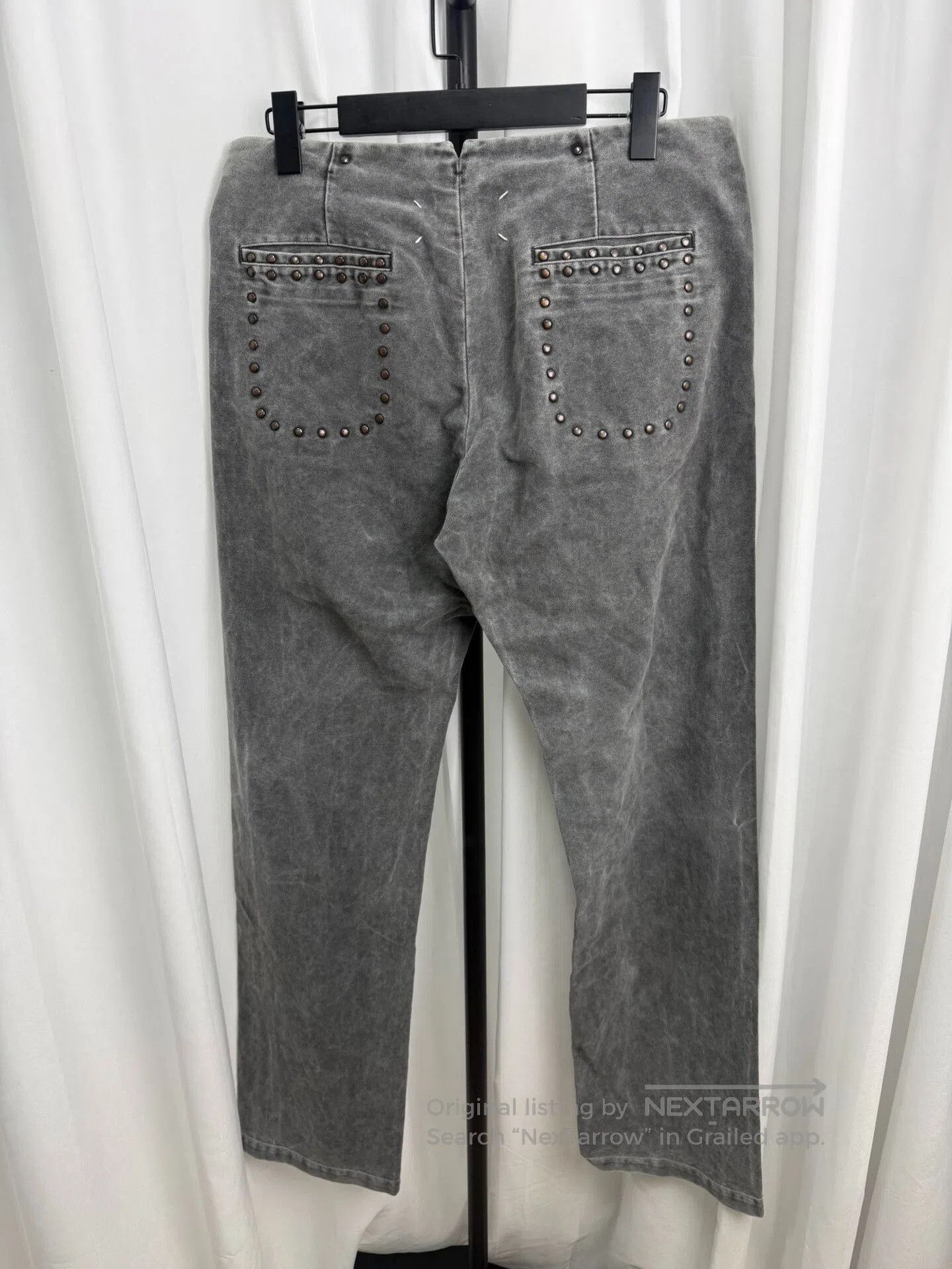 Maison Martin Margiela 07AW Rivet Moleskin Pants.