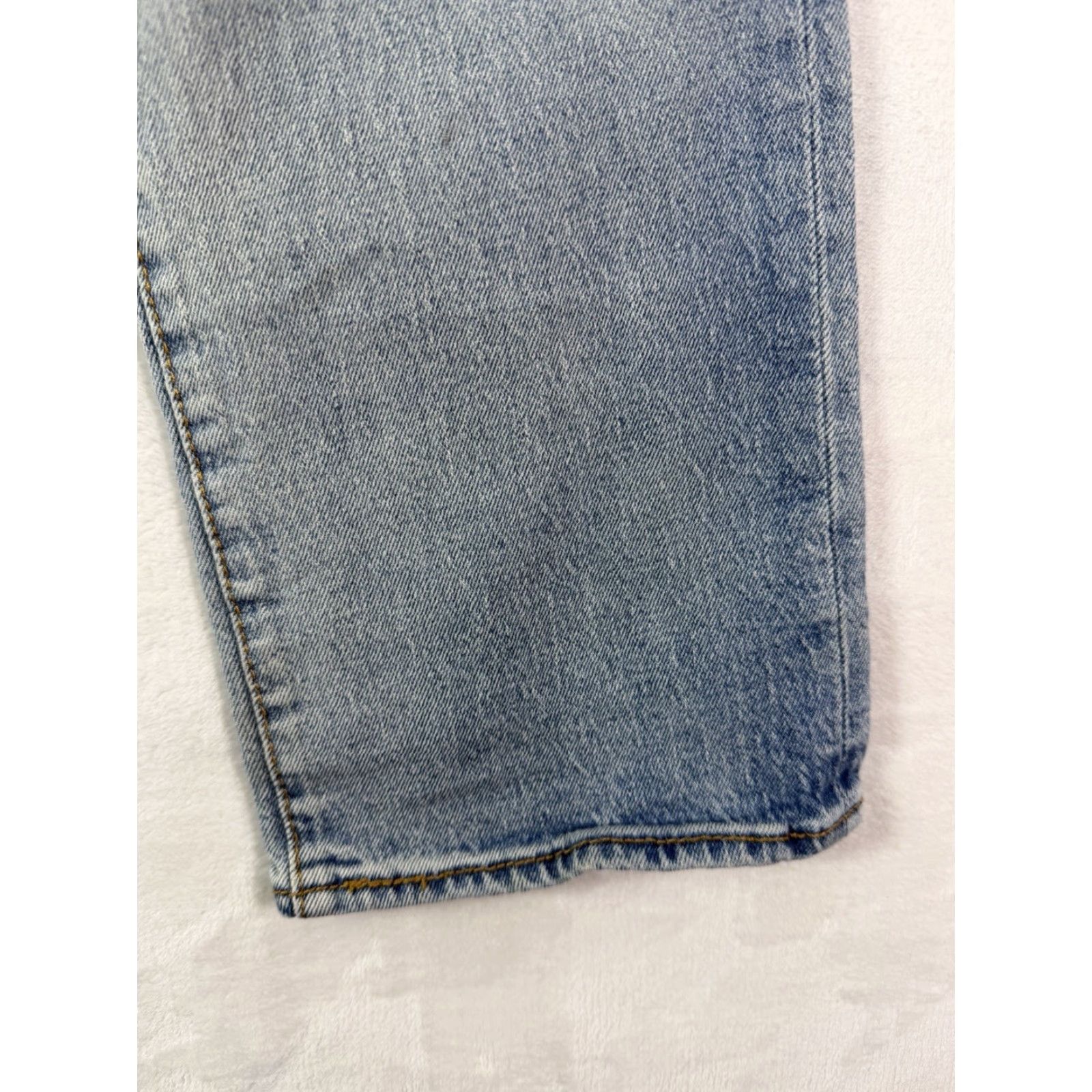 Levi's Levi's 501 Jeans Men Medium Blue Denim Straight" Size US 31 - 4 Thumbnail