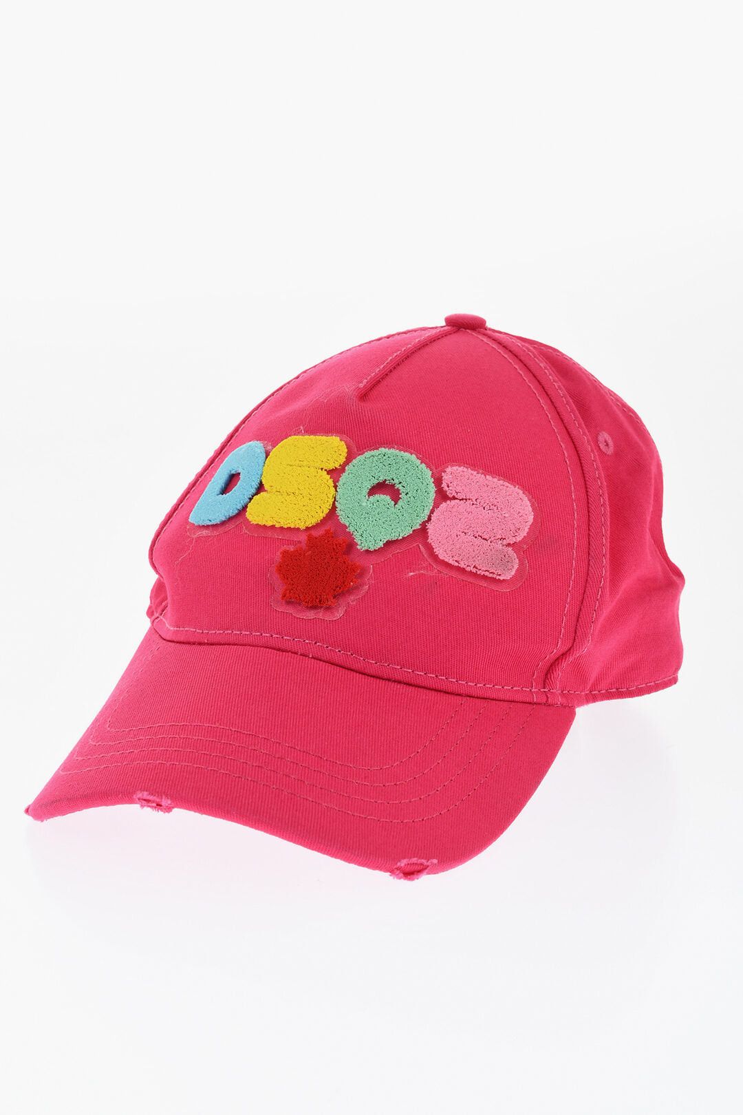 Dsquared2 Cotton Gabardine Hat with Terry Monogram Size ONE SIZE - 1 Thumbnail