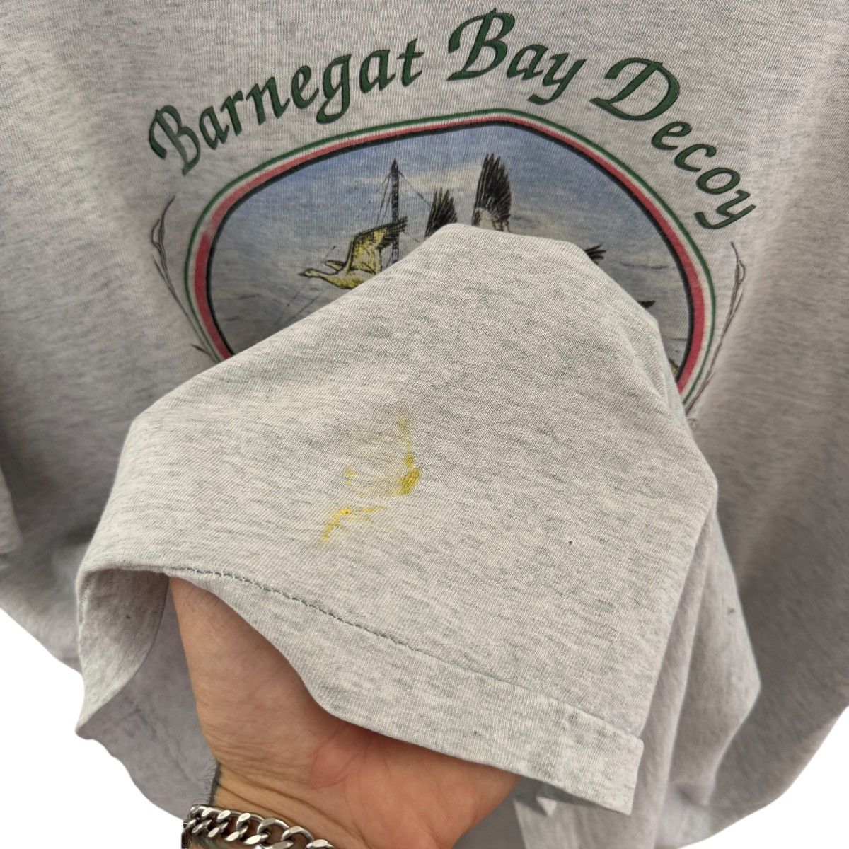 Vintage vintage Barnegat Bay Decoy duck geese graphic t shirt Size US XL / EU 56 / 4 - 7 Thumbnail