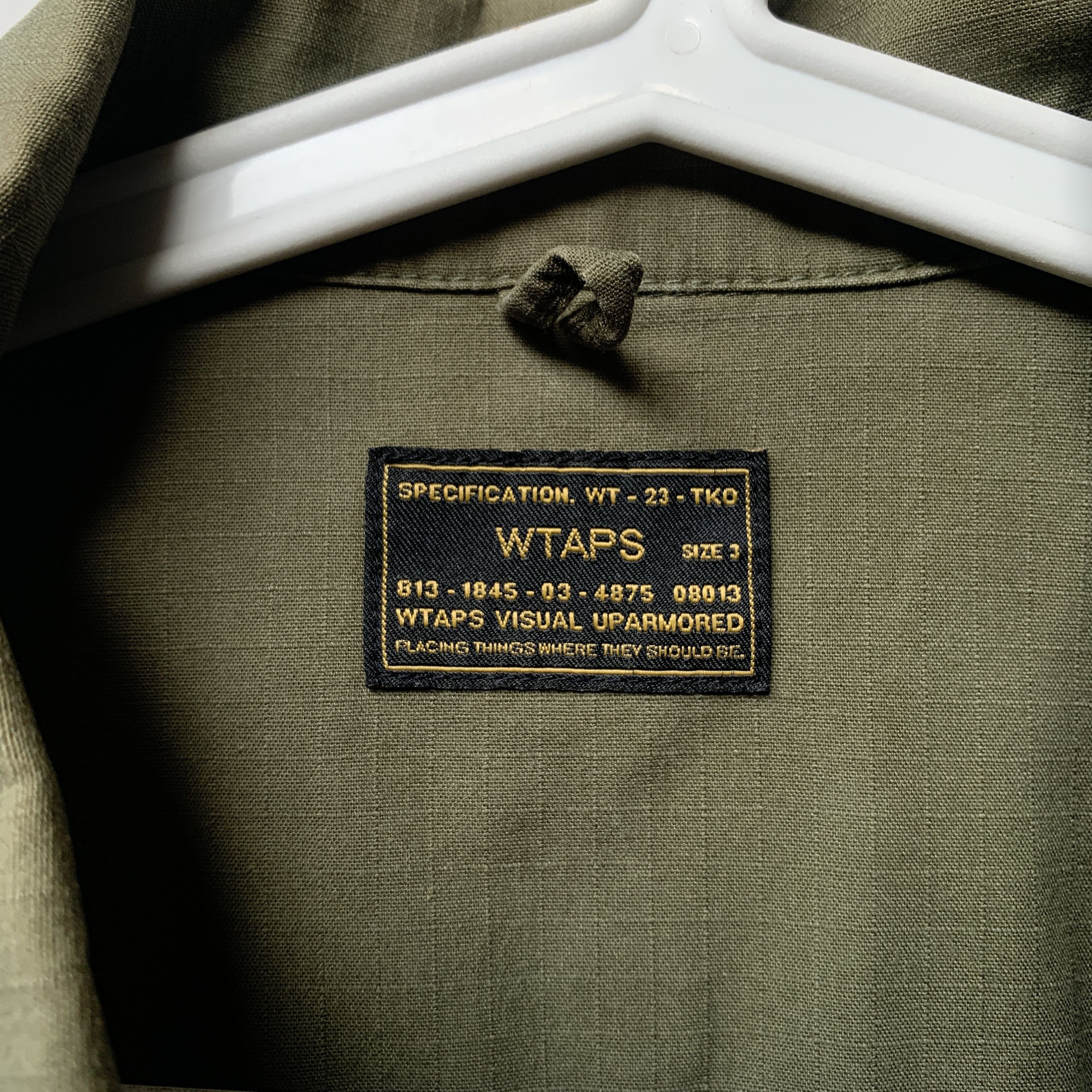 Wtaps jungle ls shirt cotton ripstop
