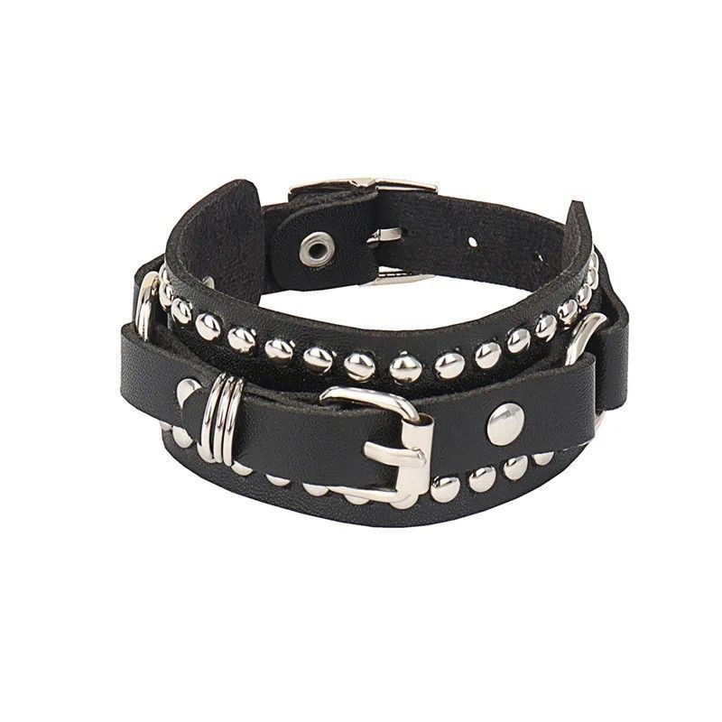 Jewelry Punk Rivet Bracelet Size ONE SIZE - 1 Preview