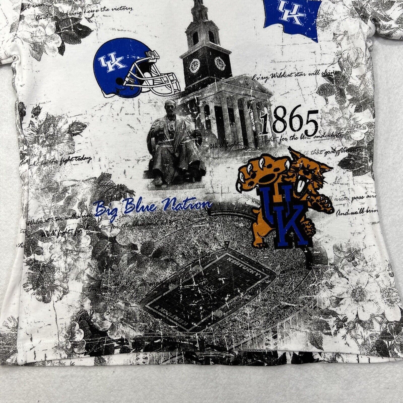 Vintage Vintage Kentucky Wildcats Sparkle Graphic T Shirt USA Size M / US 6-8 / IT 42-44 - 11 Thumbnail