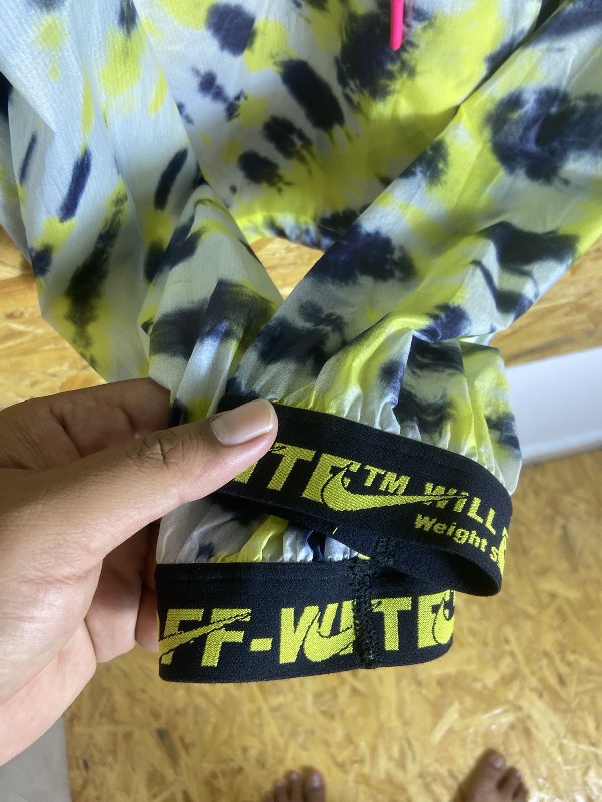 Nike Nike Off White Tie-Dye Jacket 'Volt Orange' Size M / US 6-8 / IT 42-44 - 2 Thumbnail
