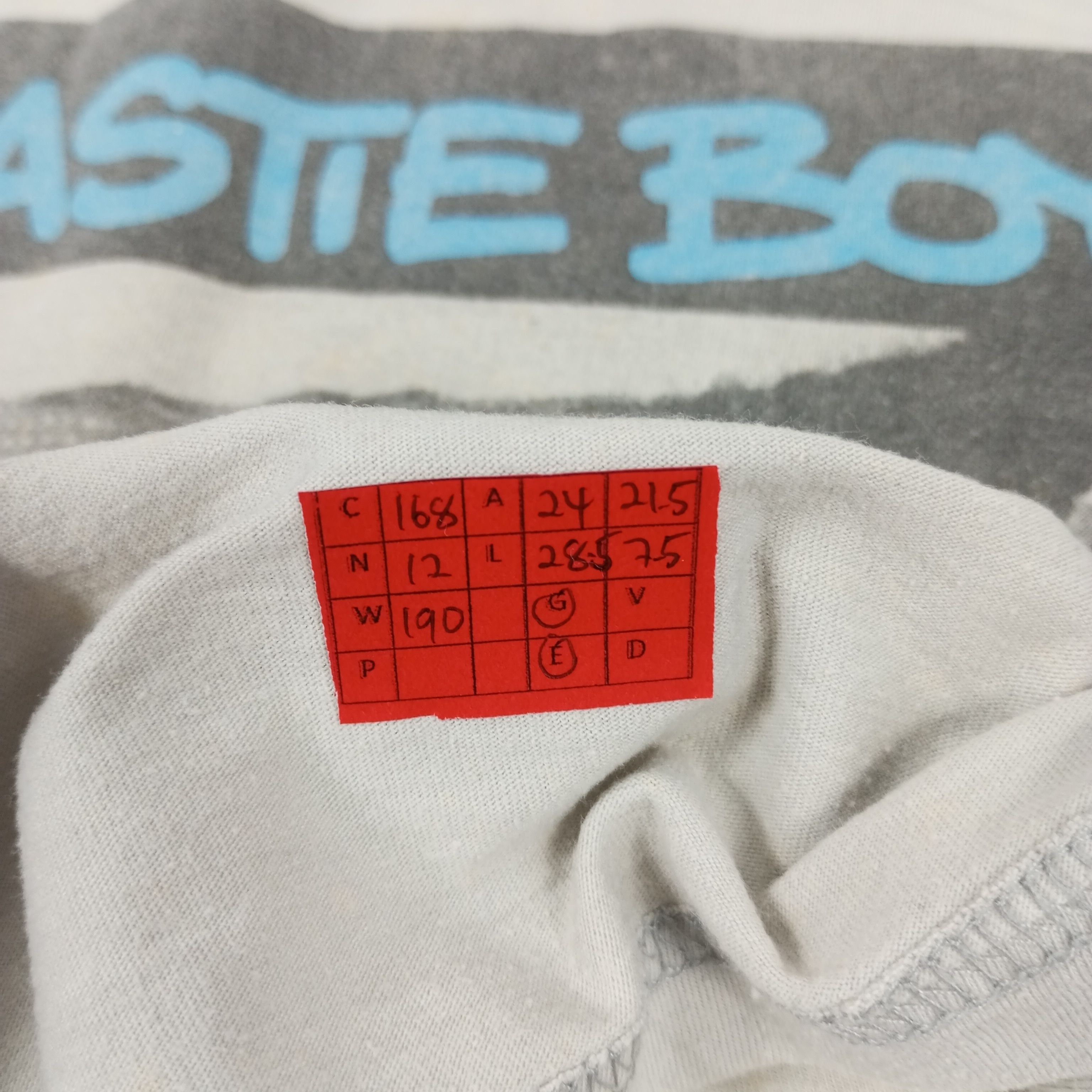 Band Tees × Vintage Beastie Boys Check Your Hand Band Music Tshirt Size US XL / EU 56 / 4 - 16 Thumbnail