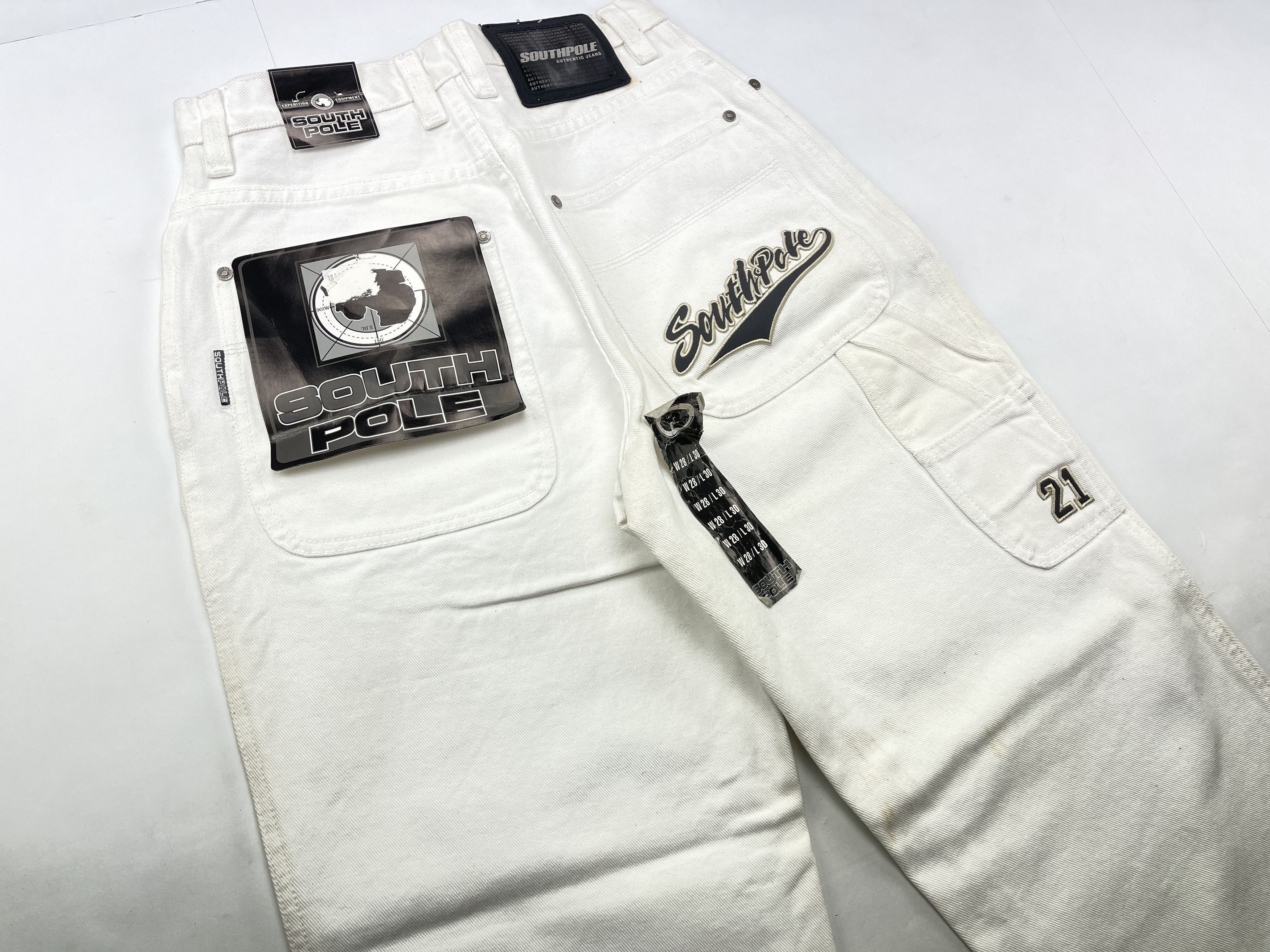 Southpole Southpole jeans, vintage, 90s hip hop, baggy jeans, 1990s 28 Size US 28 / EU 44 - 3 Thumbnail