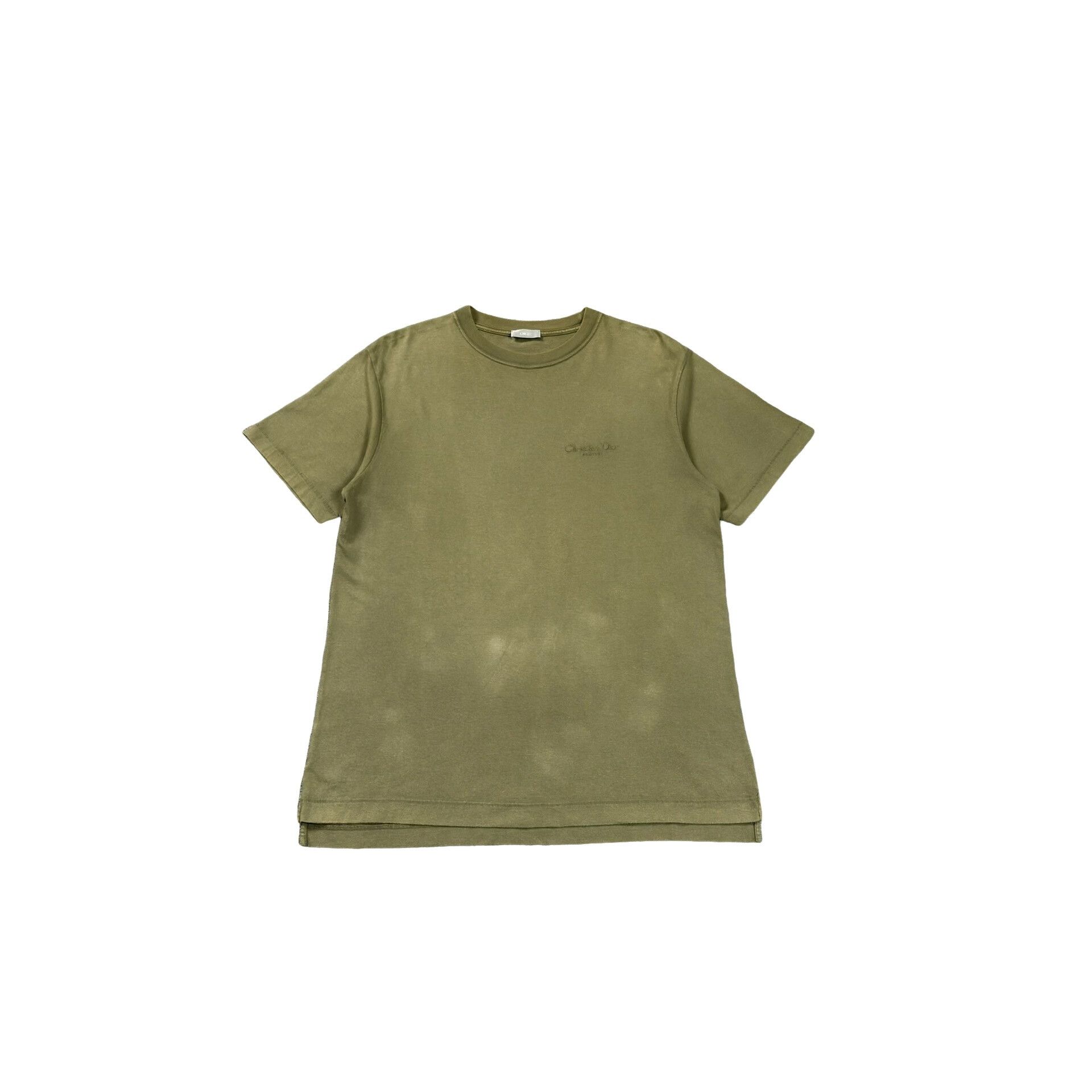 Dior Dior Embroidered Logo T-Shirt M Size US M / EU 48-50 / 2 - 1 Thumbnail