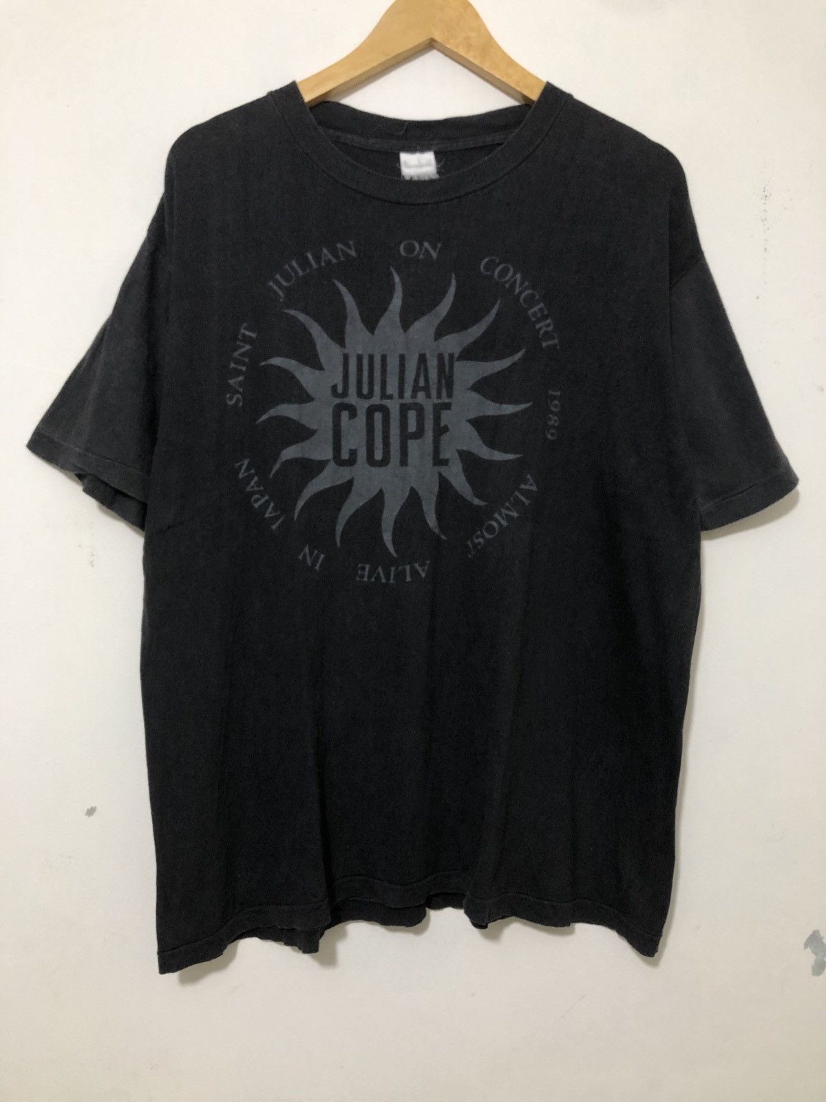 Vintage Vintage 80s Julian Cope T-Shirt Size US L / EU 52-54 / 3 - 1 Thumbnail